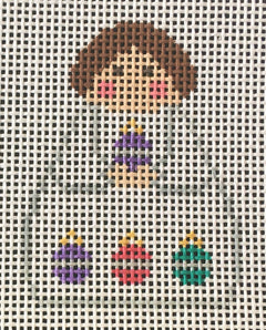 SI165-32 Angel with Ornaments