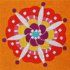 25024 Pink Pinwheel Single