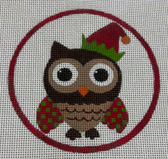 EJ-30D Boy Owl with Elf Hat