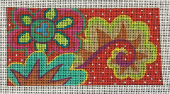 EY123 Flowers Eyeglass Case