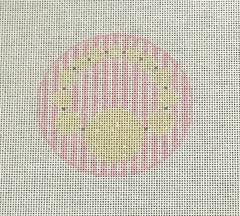 RD167 Pearls Monogram Round