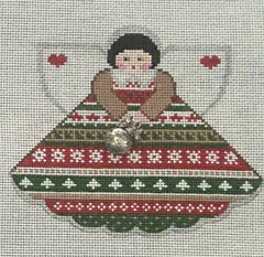 PP996KS Christmas Stripe Angel