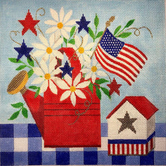 AL-040 Patriotic Tablescape