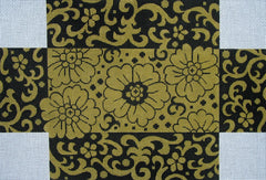 B-47 Gold and Black Brick