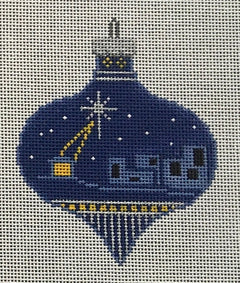 PP589AE Star of Bethlehem Teardrop Ornament