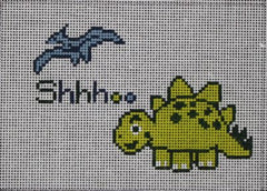 DHG235 Dinosaur Shhh Baby Sleeping