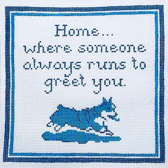 DM-2D Home... Where Someone Always Runs to Greet You - Corgi