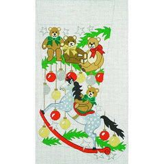DX107 Teddy Bears Stocking