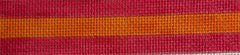 KF-05 Pink and Orange Stripe Key Fob