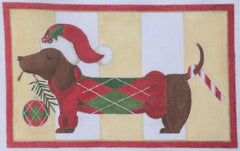 HO-1557 Christmas Dachshund