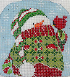 SS-XO15 Snowman with Cardinal