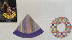 LS-H-19 Purple/Orange Witch Hat
