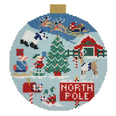 NTG KB1702 North Pole Ornament
