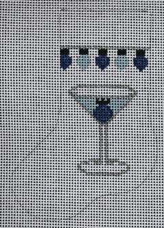 STK238 Blueberry Martini Mini Stocking