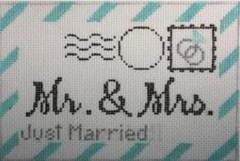 RD113 Mini Mr. and Mrs. Just Married Letter