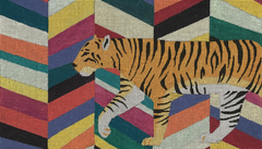 CL003 Stylized Tiger Clutch
