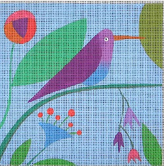 ZE334 Purple Bird