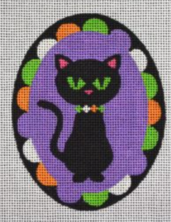 HW08 Black Cat Ornament