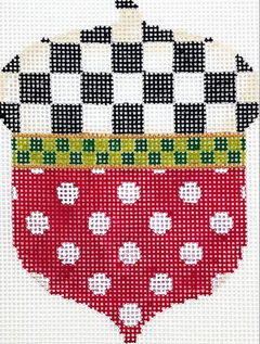 KCN1515 Christmas Checks-n-Dots Acorn