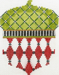 KCN1516 Christmas Harlequin Acorn