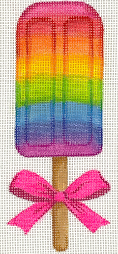 OM-284 Mini Sweet Treat - Rainbow Popsicle with Bow