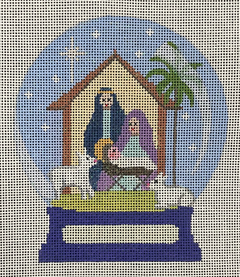 AL-108 Nativity Snow Globe