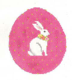 KEA48 Pin-Dot Bunny Easter Egg - Fuchsia