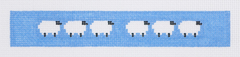 GP21 Blue Sheep Key Fob