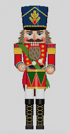 4297 Drummer Nutcracker - 18"