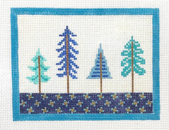 GUB-08 Four Blue Trees