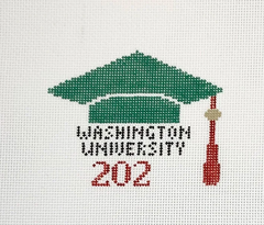 G-76 Washington University in St. Louis Graduation Cap
