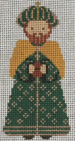 PT-302 Nativity - Wiseman in Green