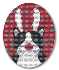 GD-XO25 Cat with Red Nose