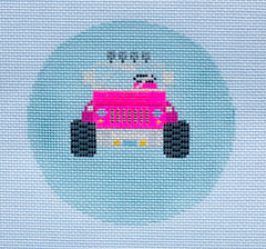 KCD1451 Pink Kid's Jeep