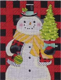 GA-X18 Plaid Snowman