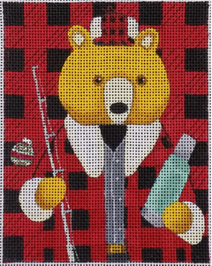 GA-X21 Plaid Bear