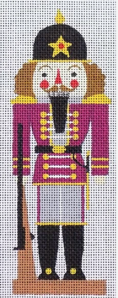 JTM-N4 Burgundy Nutcracker