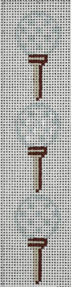 BKM229 Tee'd Up Golf Balls and Tees Bookmark/Key Fob
