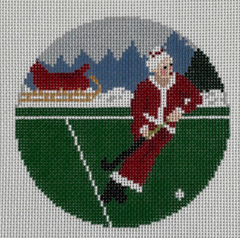 AOK113 Sporty Mrs. Claus - Field Hockey