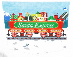 AOK08 Santa Express Stocking Cuff