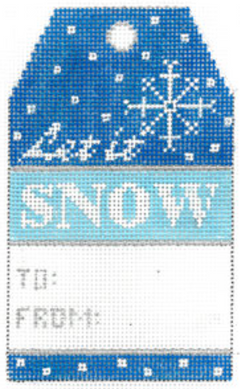 XO-198B Let It Snow Gift Tag
