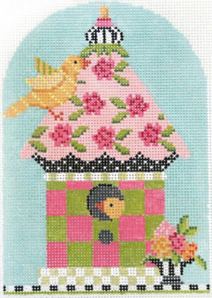 KBH01 Spring Posies Birdhouse