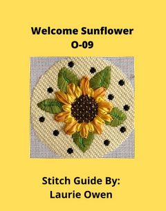 O-09 Sunflower Stitch Guide