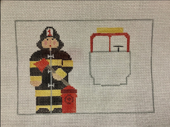 PT159 Fireman Tooth Fairy Pillow