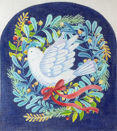 JAM-PL-01 Dove with Greenery