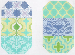 EGC-52 Damask Patchwork Full-Size Eye Glass Case