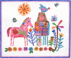 CG-PL-05 House on Stilts with Horse