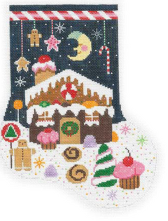 ST-MC01B Gingerbread House Stocking