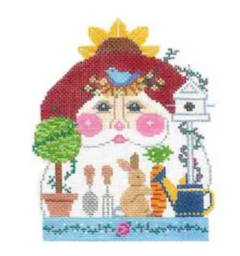 ST-C38Z Gardening Santa