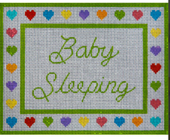 JP-Q071 Colorful Hearts Baby Sleeping